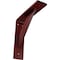 Ekena Millwork Traditional Steel Bracket, Hammered Bright Red 2"W x 8"D x 8"H BKTM02X08X08TRHRE - alternate 1